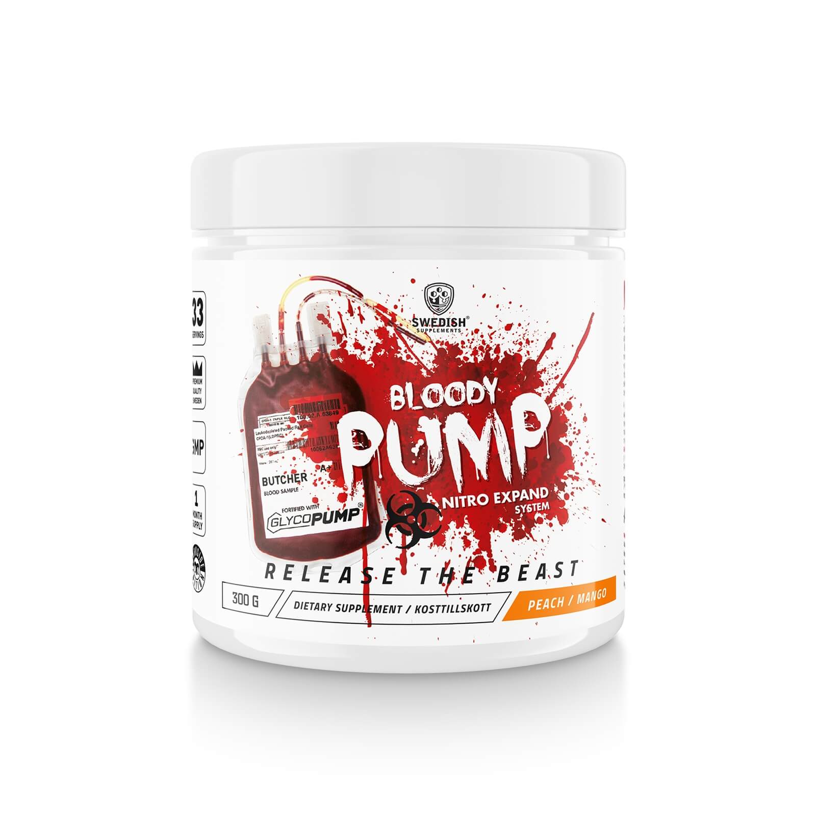 Bloody Pump, 300 g, Swedish Supplements