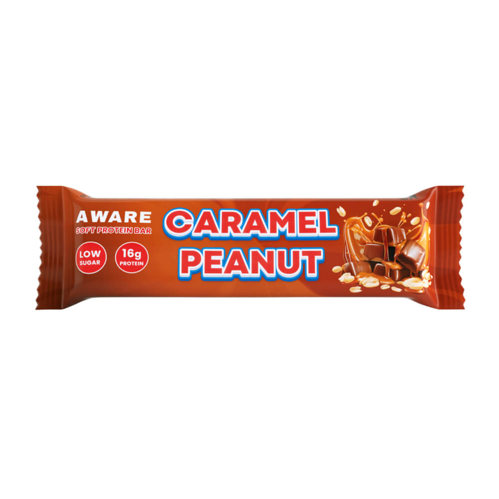 AWARE Protein Bar, 55 g, Caramel Peanut