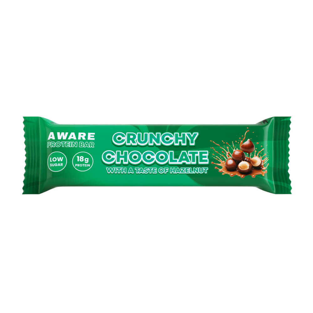 AWARE Protein Bar, 55 g, Crunchy Chocolate