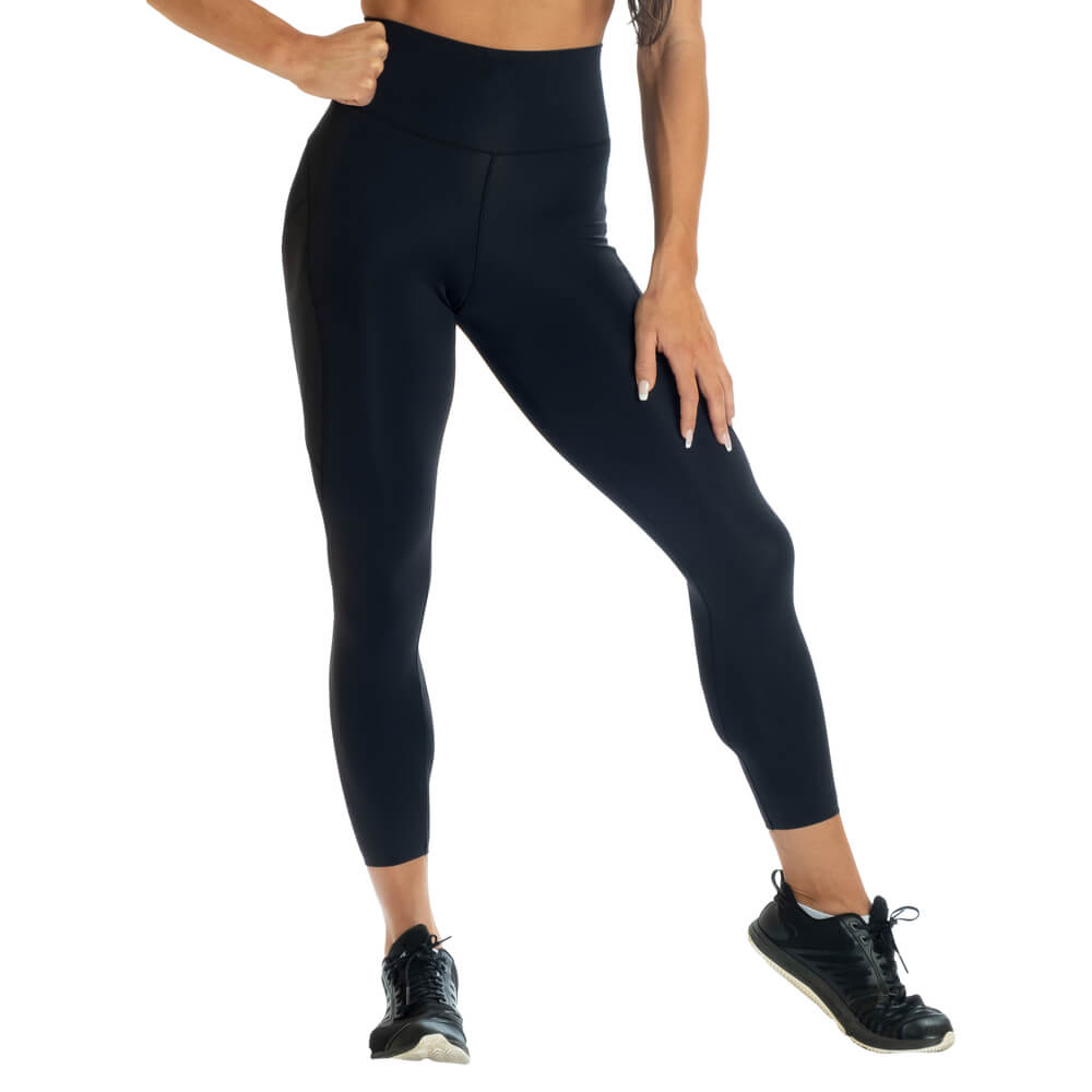 High Waist Leggings, black V2, large