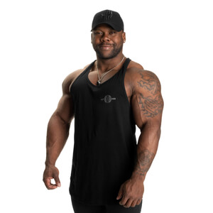 Essential T-back, black V2, large