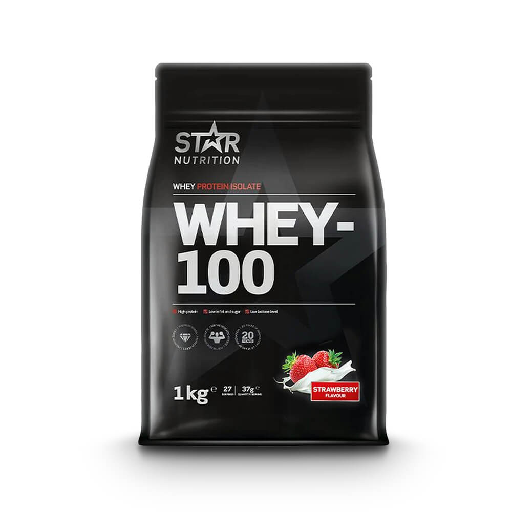 Whey-100, 1 kg, Strawberry