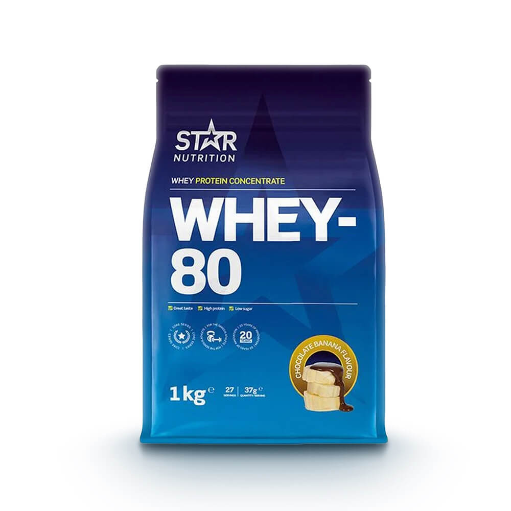 Whey-80, 1 kg, Chocolate Banana