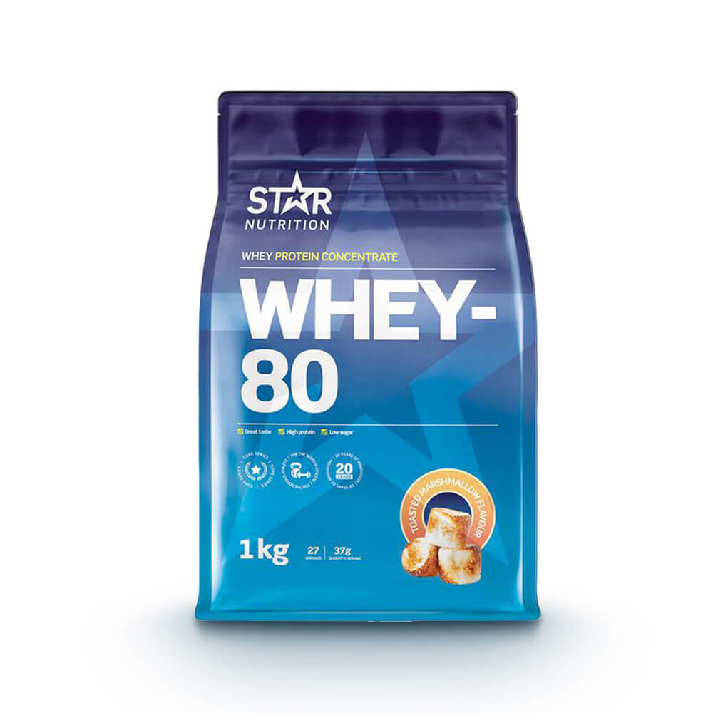 Whey-80, 1 kg, Toasted Marshmallow