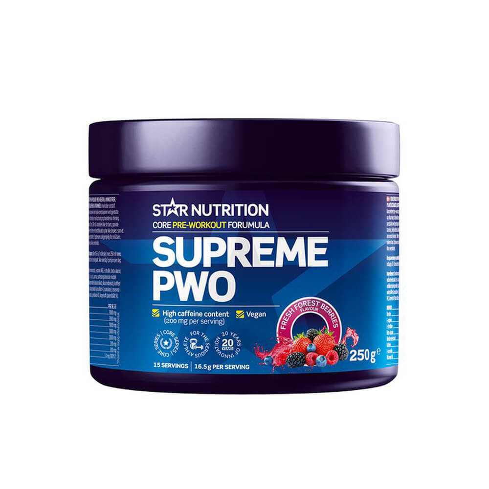 Supreme PWO, 250 g, Fresh Forest Berry