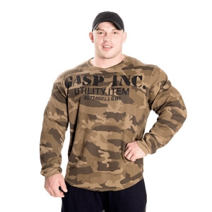 Thermal Gym Sweater green camo GASP