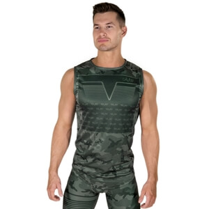 Sniper Sleeveless Tee green Gavelo