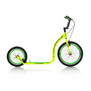 Sparkcykel Active 4.1 yellow/green Crussis