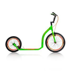Sparkcykel Active 4.3 green/orange Crussis