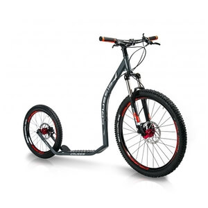 Sparkcykel Cross 6.3 anthracite Crussis