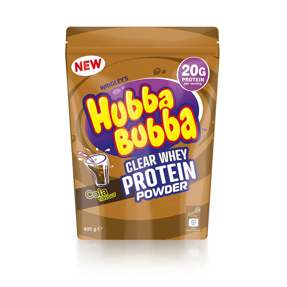 Hubba Bubba Clear Whey, 405 g, Atomic Apple