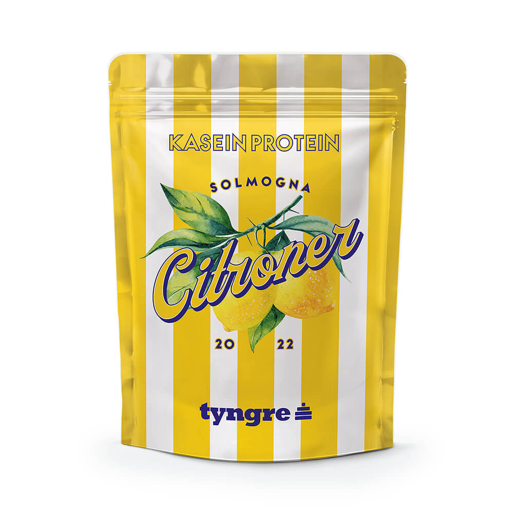 Tyngre Kasein, 750 g, Solmogna Citroner