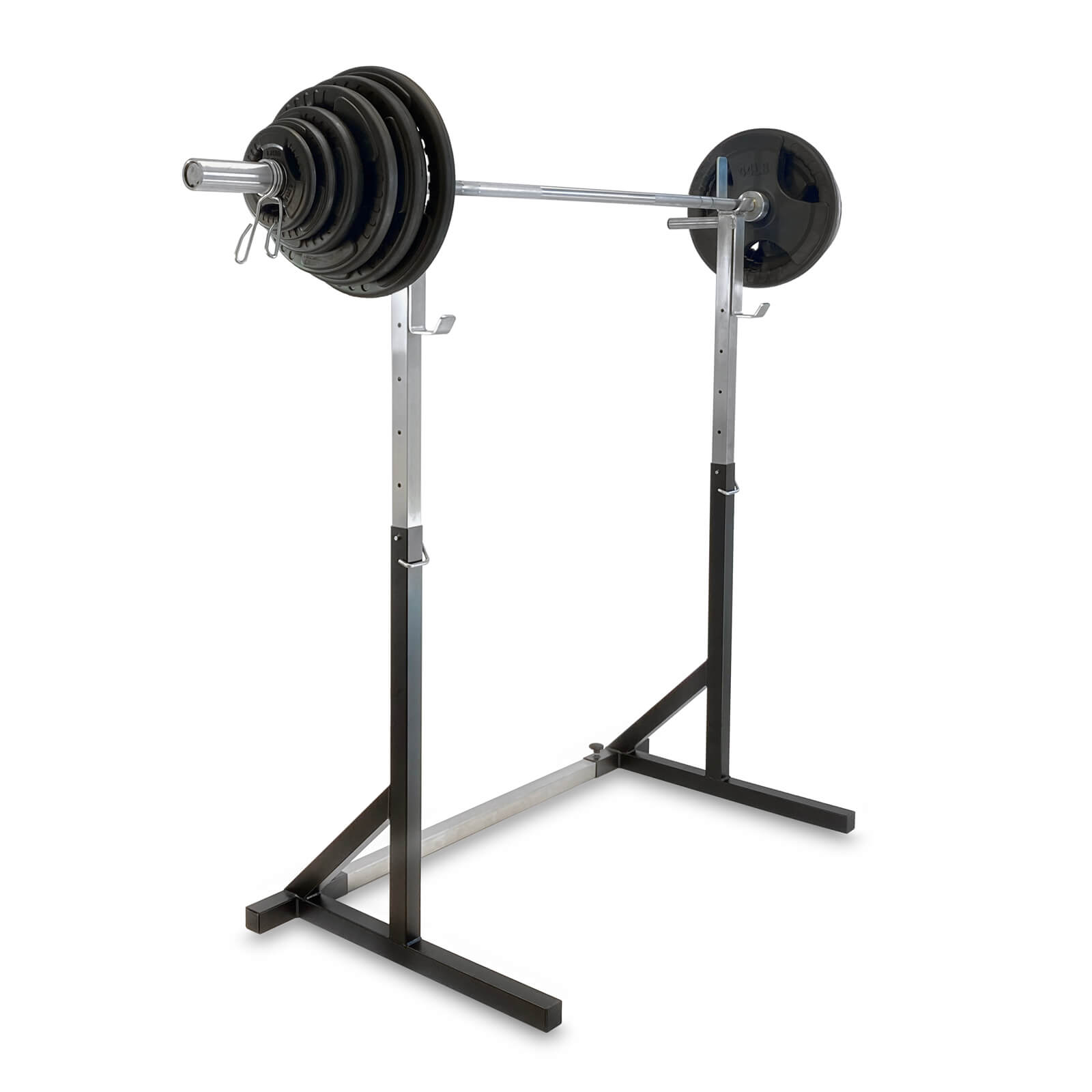 Tri-Grip Skivstångsset 127.5 kg & Ställning, JTC Power