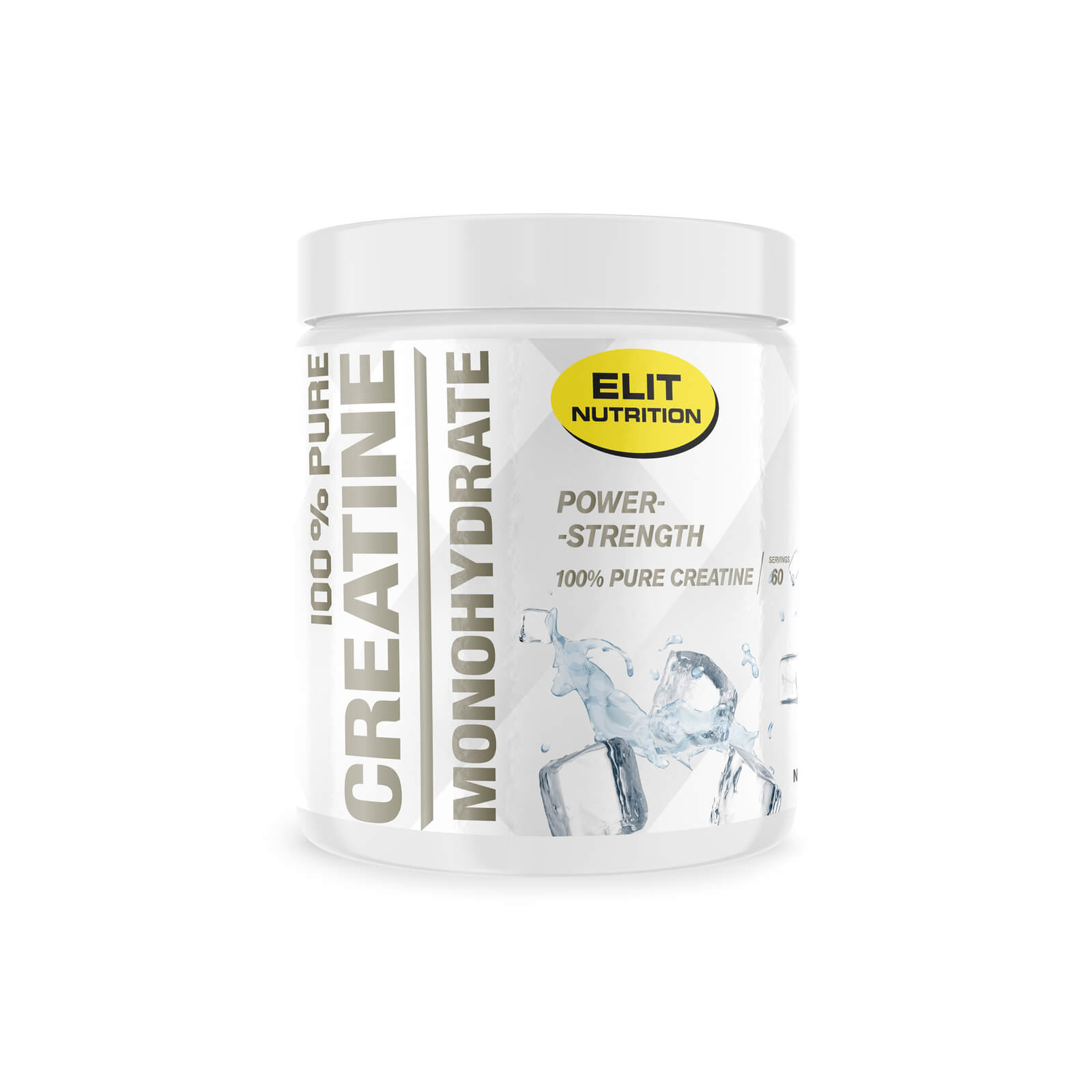 Kolla in 100 % Pure Creatine Monohydrate, 300 g, Elit Nutrition hos SportGymButiken.se