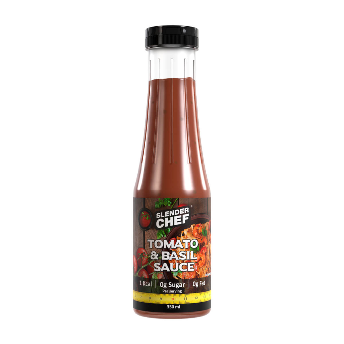 Kolla in Tomato & Basil Sauce, 350 ml, Slender Chef hos SportGymButiken.se