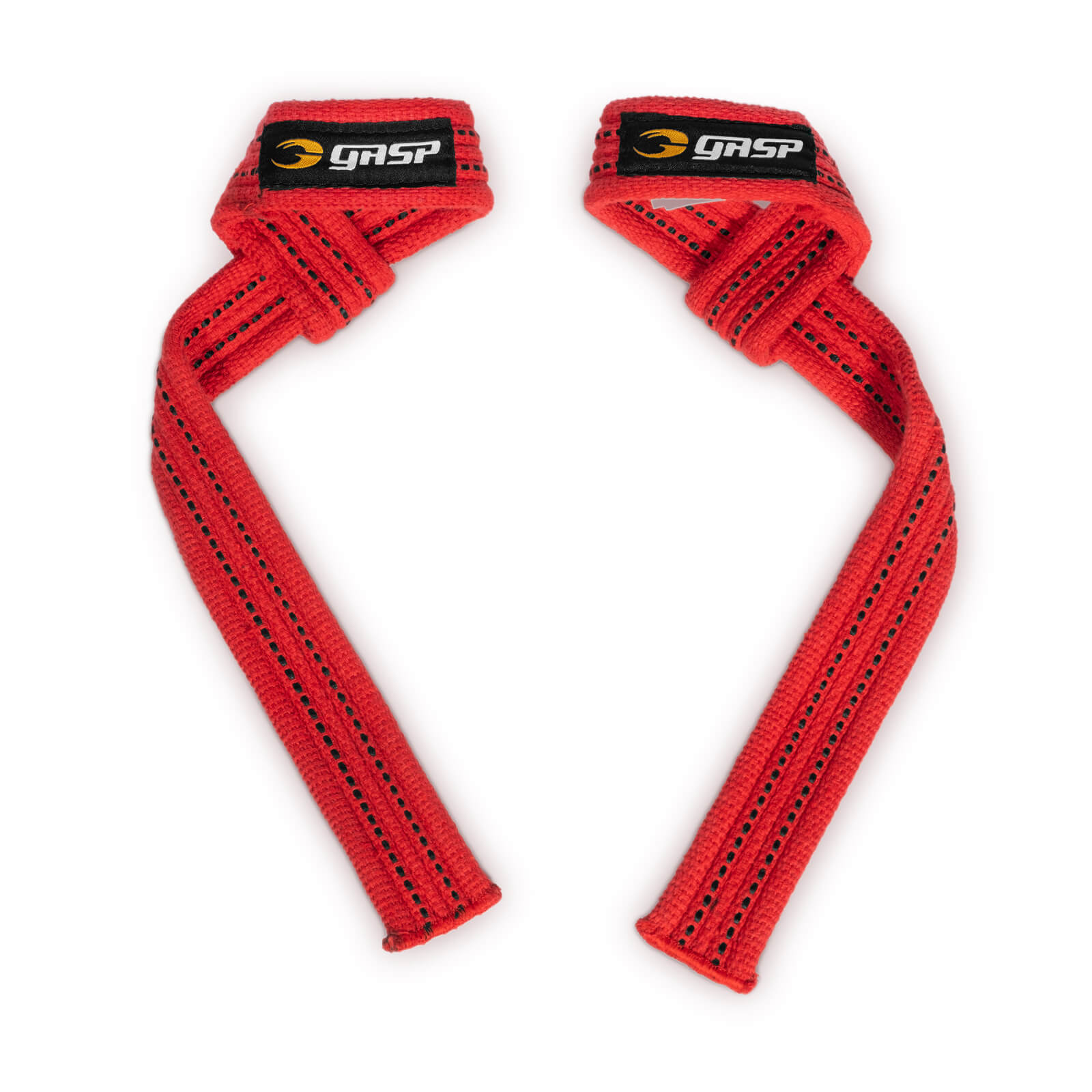 Kolla in GASP Lifting Straps, red/black, GASP hos SportGymButiken.se