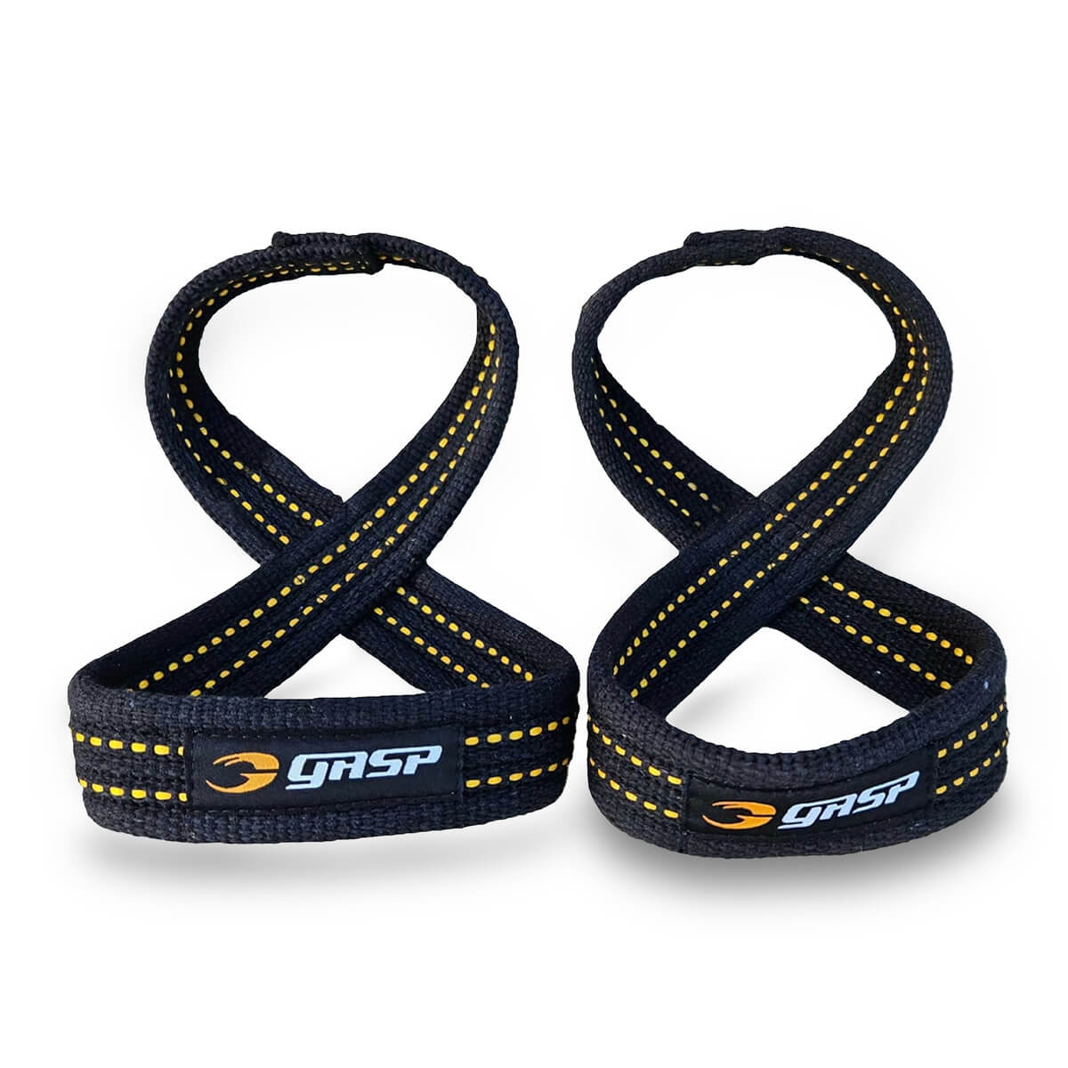 Kolla in Figure 8 Straps, black, GASP hos SportGymButiken.se