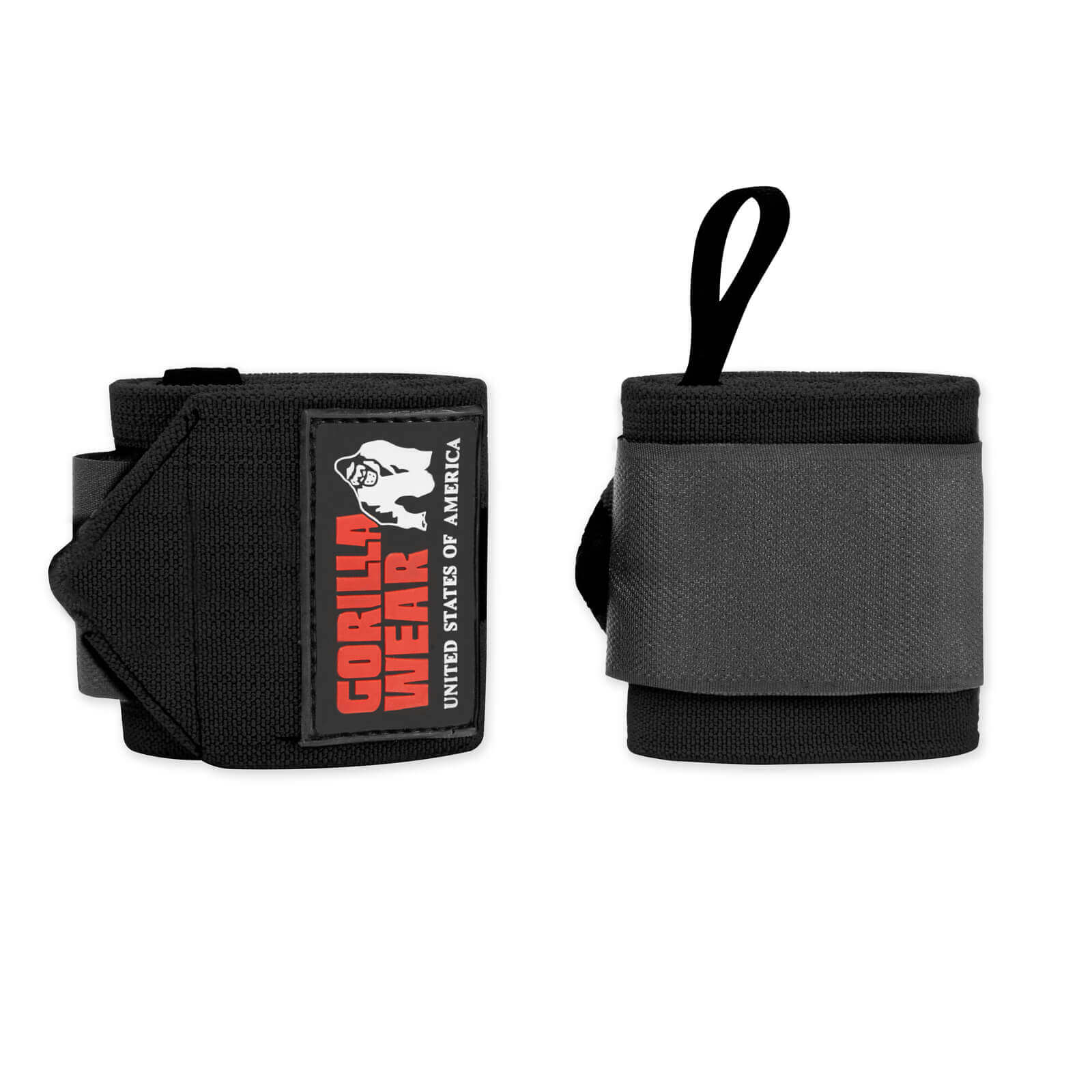 Kolla in Wrist Wraps Pro, black, Gorilla Wear hos SportGymButiken.se