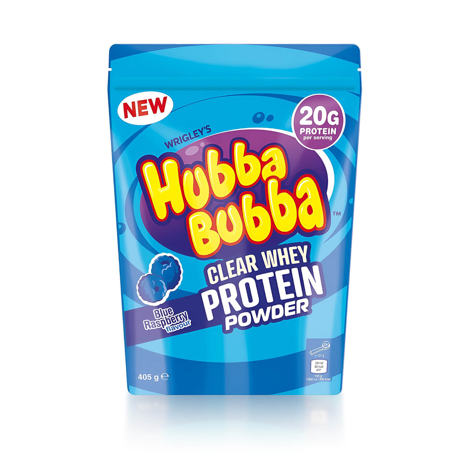 Kolla in Hubba Bubba Clear Whey, 405 g, Mars hos SportGymButiken.se