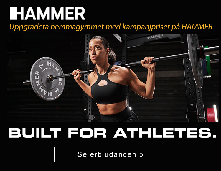 HAMMER SALE Uppgradera hemmagymmet med kampanjpriser på HAMMER »