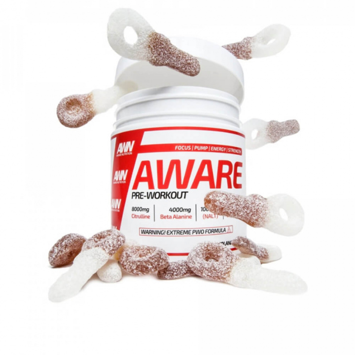 Kolla in Aware PWO, 400 g, sour cola hos SportGymButiken.se