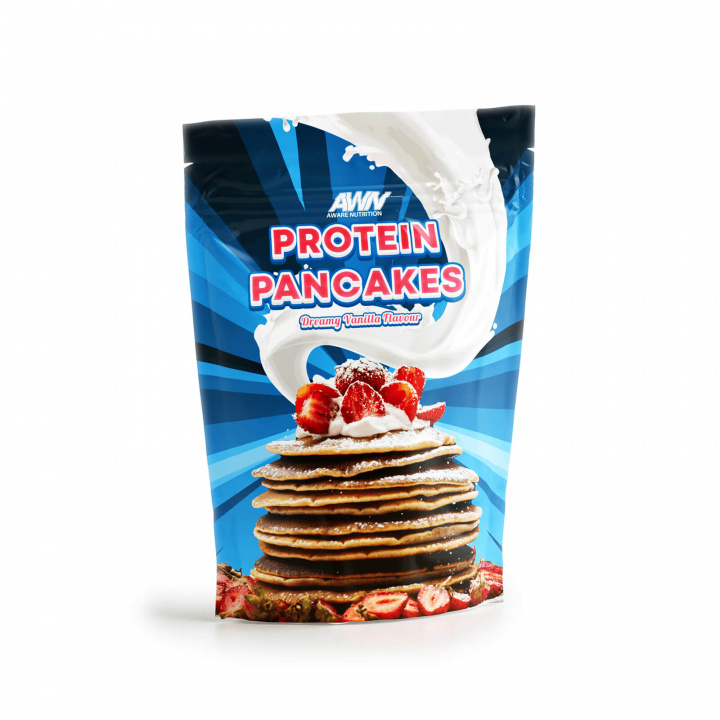 Protein Pancakes, 500 g, Dreamy Vanilla i gruppen Kosttillskott / Livsmedel / Gröt & Pannkakor hos Sportgymbutiken.se (AW-95042-1)