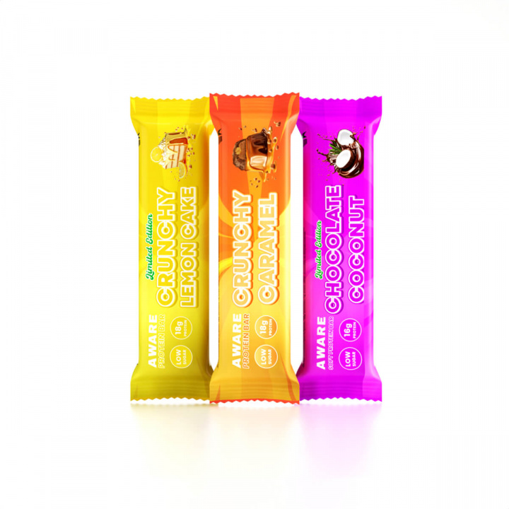 Kolla in Aware Protein Bar, 55 g, Aware Nutrition hos SportGymButiken.se