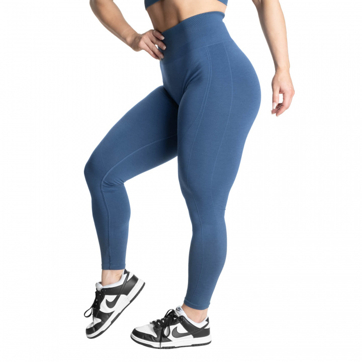 Scrunch Leggings, sky blue, Better Bodies i gruppen Damkläder / Byxor & Tights / Träningstights hos Sportgymbutiken.se (BB-111079-524r)