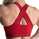 Scrunch Sports Bra, chili red, Better Bodies