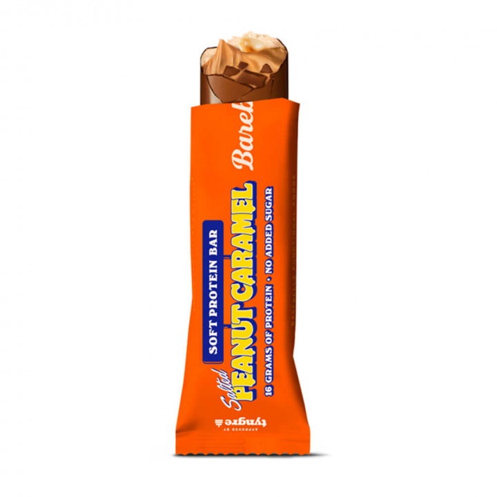 Kolla Barebells Soft Bar, 55 g, Salted Peanut Caramel hos SportGymButiken.se