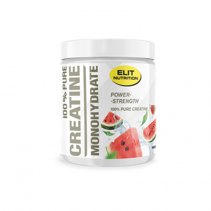 Kolla in Elit 100 % Pure Creatine Monohydrate, 300 g, Watermelon hos SportGymButiken.se