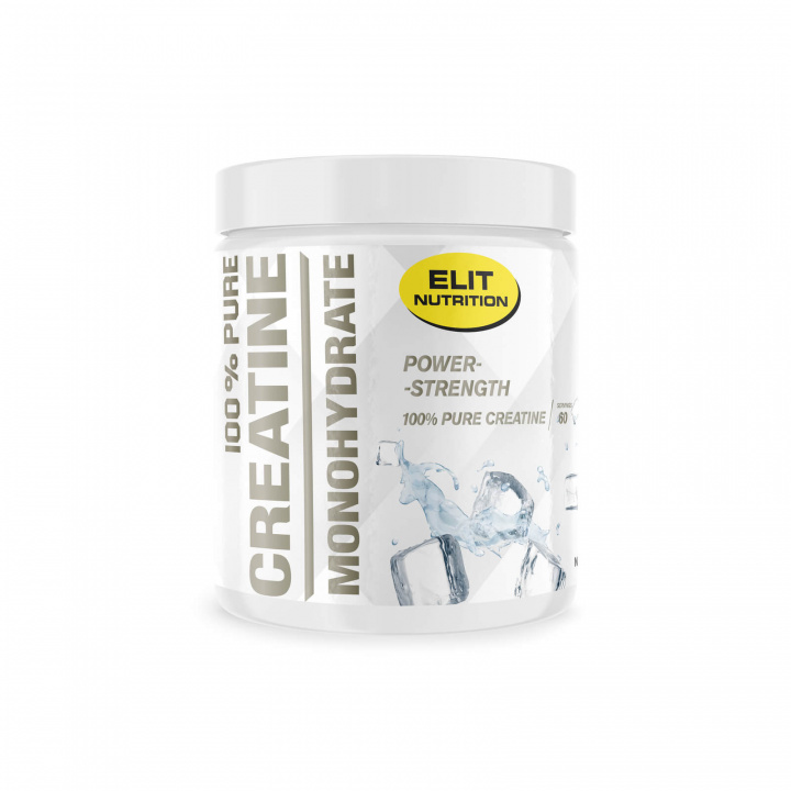 Kolla in 100 % Pure Creatine Monohydrate, 300 g, Elit Nutrition hos SportGymButiken.se