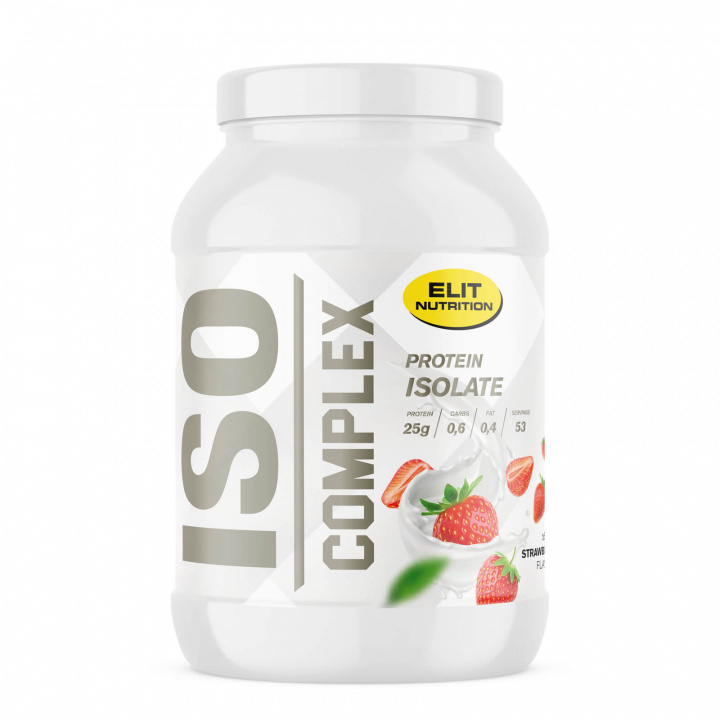 Kolla in ISO Complex, 1600 g, Strawberry hos SportGymButiken.se