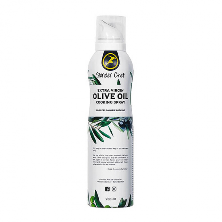 Kolla Slender Chef Cooking Spray, 200 ml, Virgin Olive Oil hos SportGymButiken.s