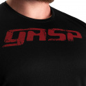 Legacy Gym Tee, black/red, GASP