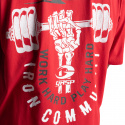 HTK Iron Tee, chili red, GASP