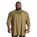 HTK Iron Tee, army green melange, GASP