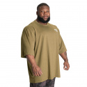 HTK Iron Tee, army green melange, GASP