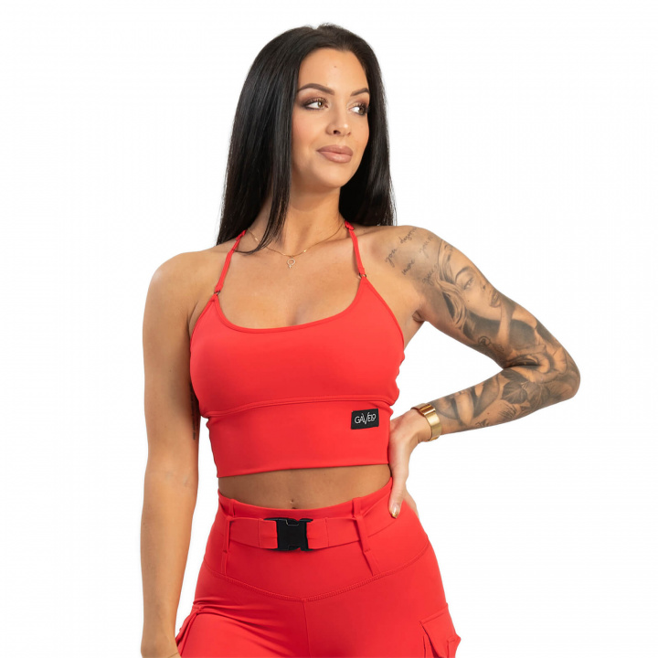 Cargo Top, radical red, Gavelo i gruppen Damkläder / Underkläder / Sport-BH hos Sportgymbutiken.se (GO-BRA-271r)