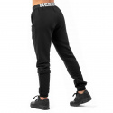 Iconic Mid-Waist Sweatpants, black, Nebbia