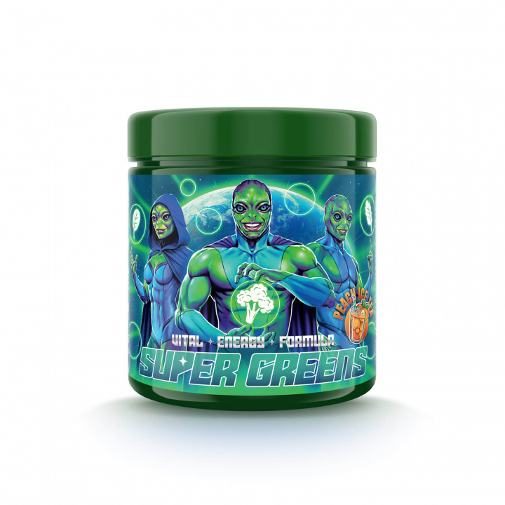 Super Greens, 250 g, Swedish Supplements i gruppen Kosttillskott / Vitaminer & Mineraler hos Sportgymbutiken.se (OL-108258r)