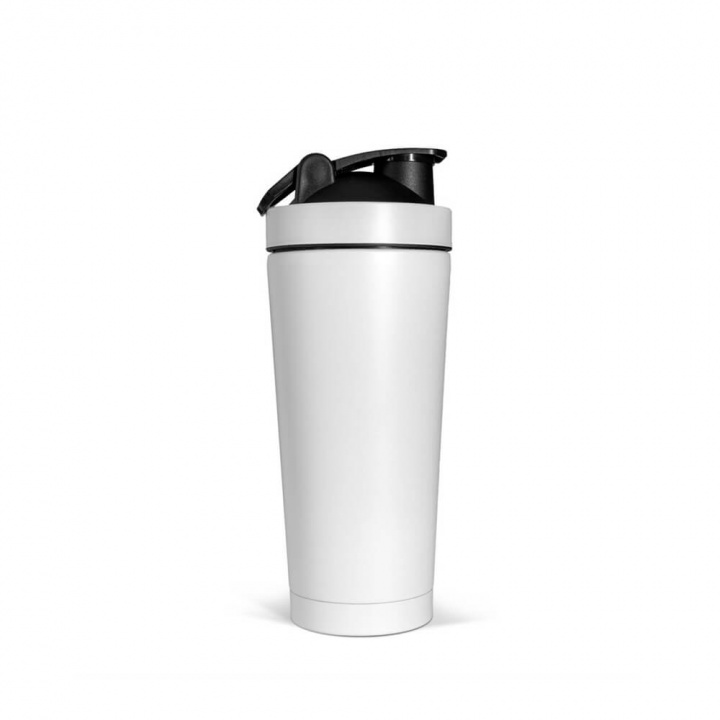 Kolla in Metal Shaker, 820 ml, White Matt hos SportGymButiken.se