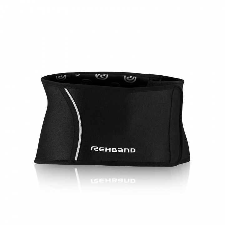 QD Back-Support 3 mm, black, Rehband i gruppen Hälsa / Sportskydd hos Sportgymbutiken.se (OT-QD113206r)