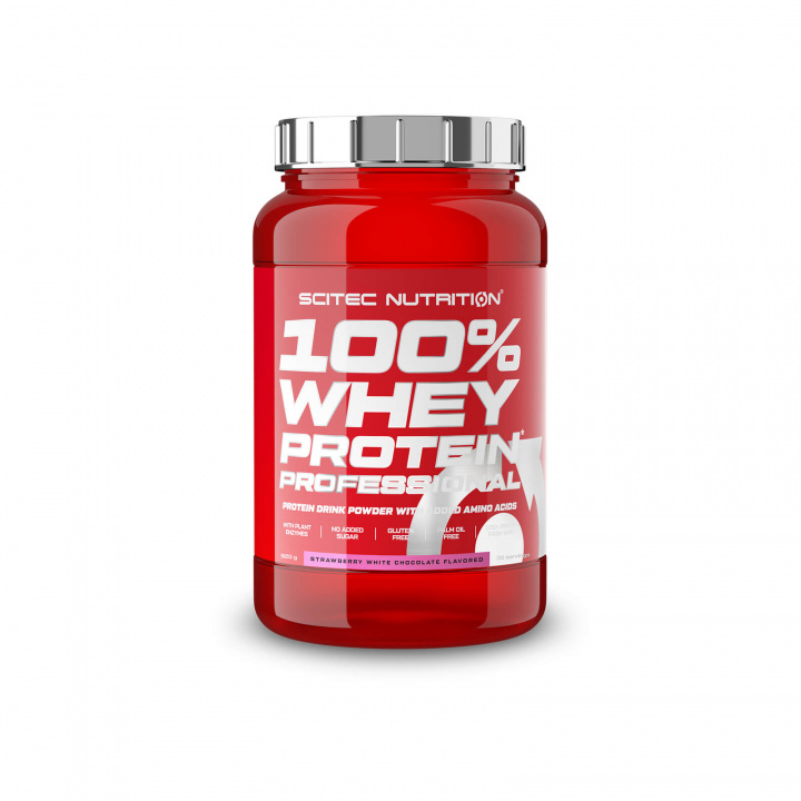 Kolla in 100 % Whey Protein Professional, 920 g, strawberry white chocolate hos 