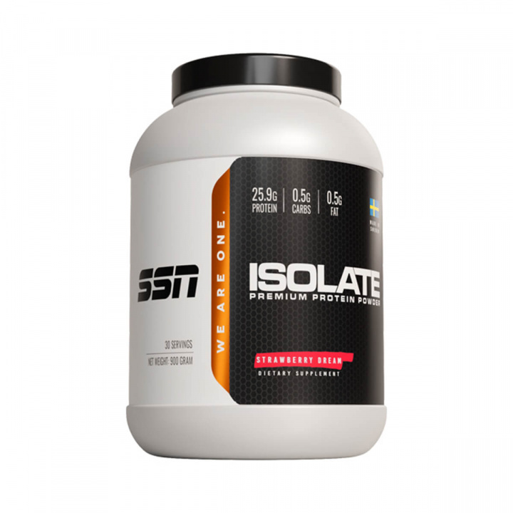 Kolla Isolate Protein, 900 g, Strawberry Dream hos SportGymButiken.se