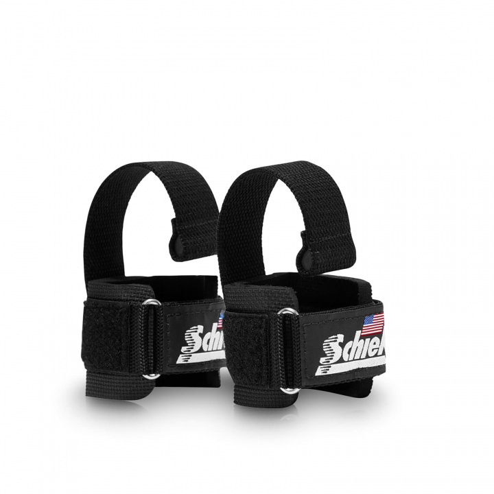 Kolla Power Lifting Straps with Dowel, black hos SportGymButiken.se